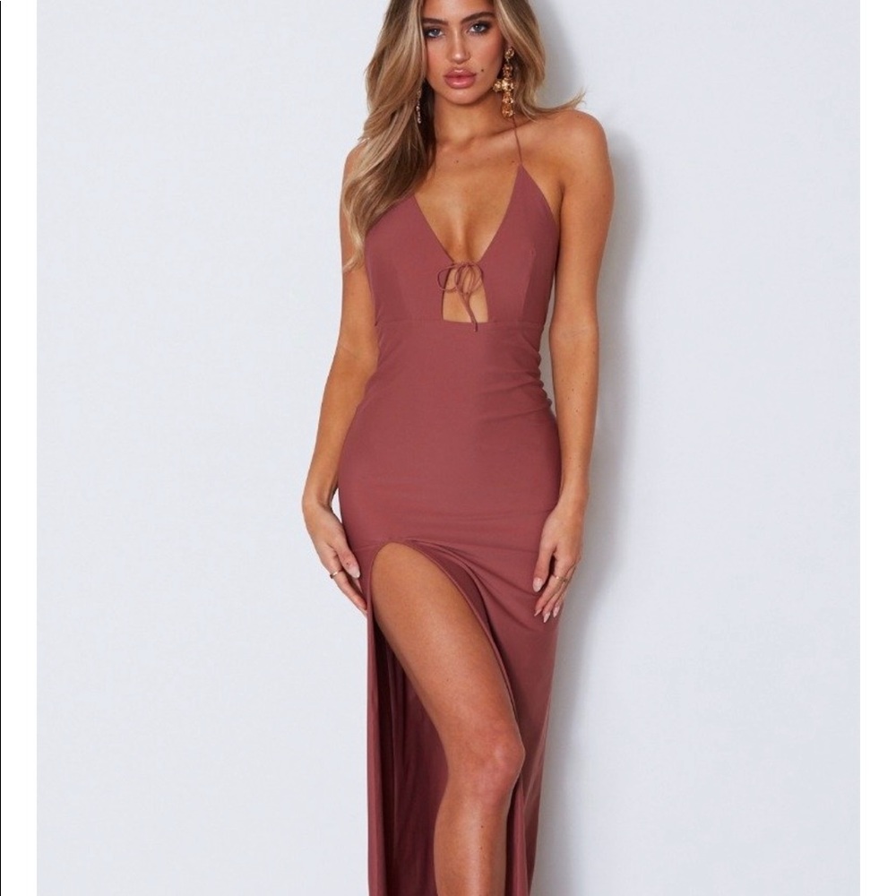 White Fox Maxi Dress